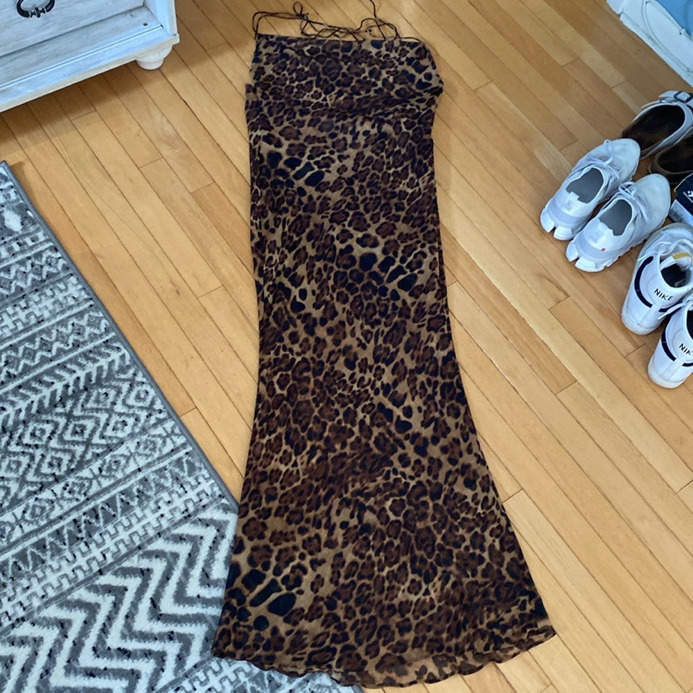 NWT sheer maxi
